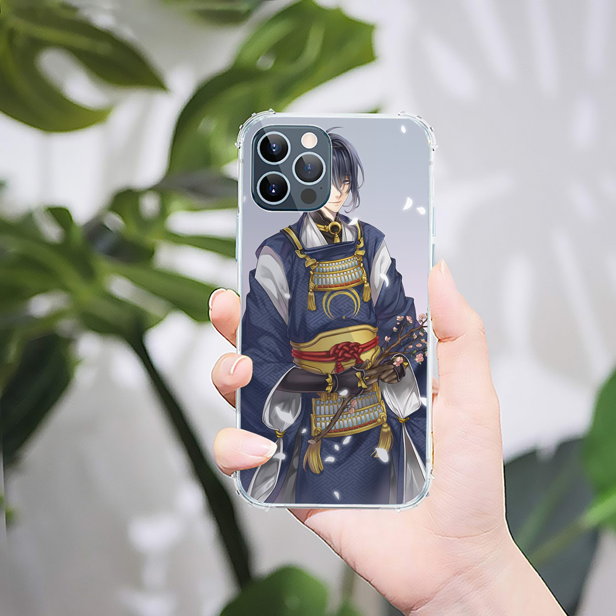 （画像用） 刀剣乱舞 Touken Ranbu 【iPhone 12シリーズ対応】透明スマホケース（クリアソフトケース）